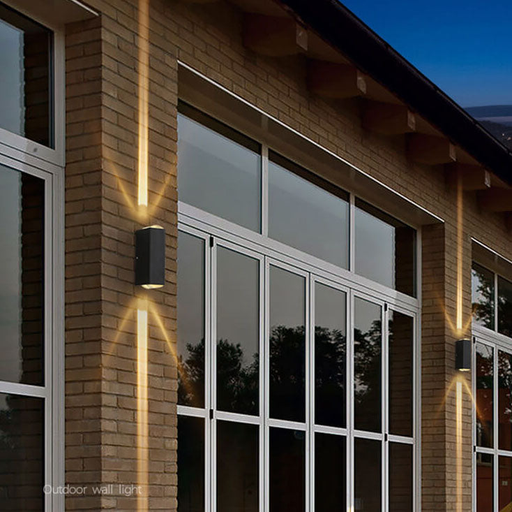 Rectangular LED Outdoor Wall Light