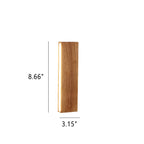 Elegant Solid Wood LED Wall Sconce