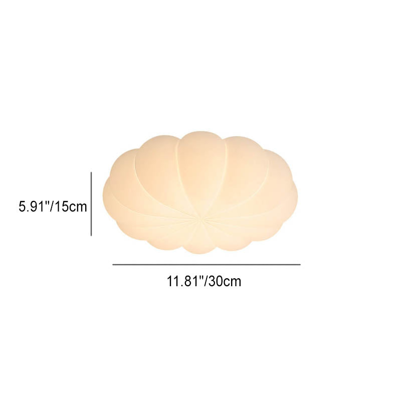 Nordic Floral LED Flush Mount Ceiling Light for Kids' Bedrooms