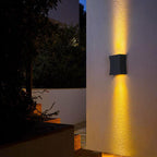 Premium Square Aluminum LED Outdoor Wall Light