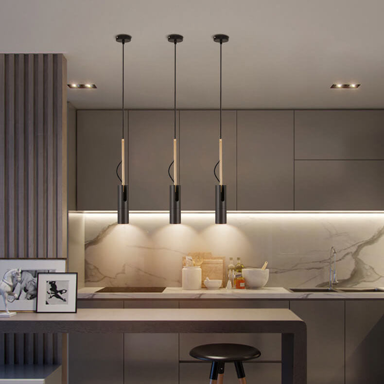 Premium Gold LED Spotlight Pendant Light - Modern Minimalist Design