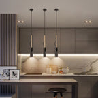 Premium Gold LED Spotlight Pendant Light - Modern Minimalist Design