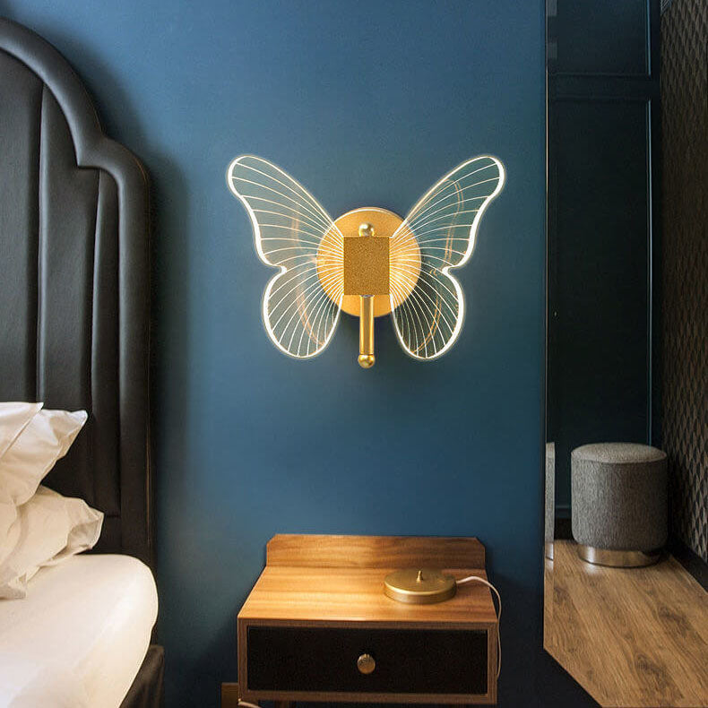 Nordic Butterfly Acrylic LED Sconce