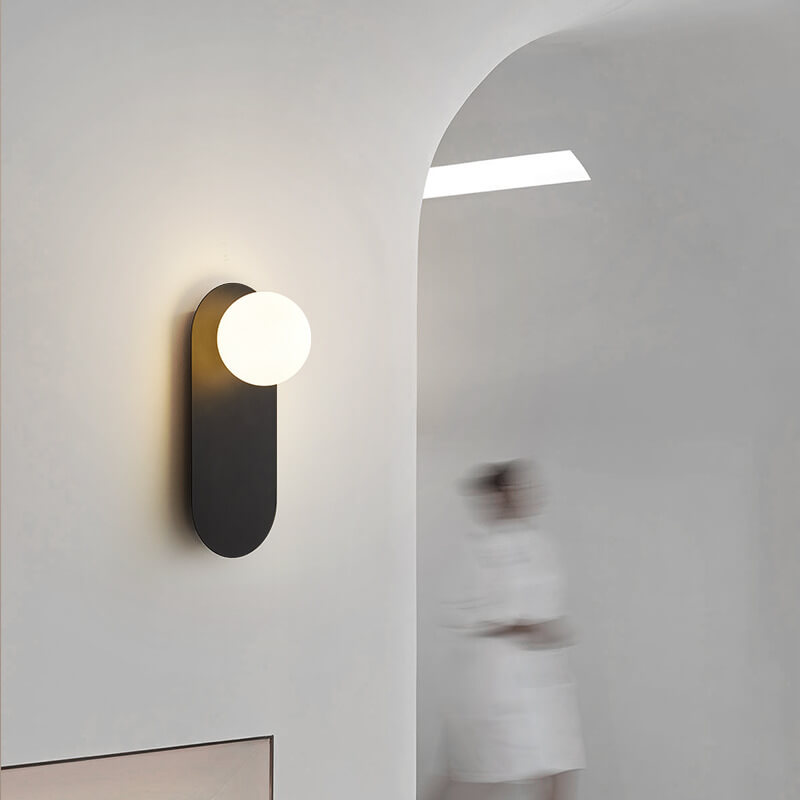 Nordic Minimalist Glass Wall Sconce
