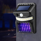 Premium Solar-Powered Mosquito Repellent Wall Sconce with Smart Sensor for Outdoor Use