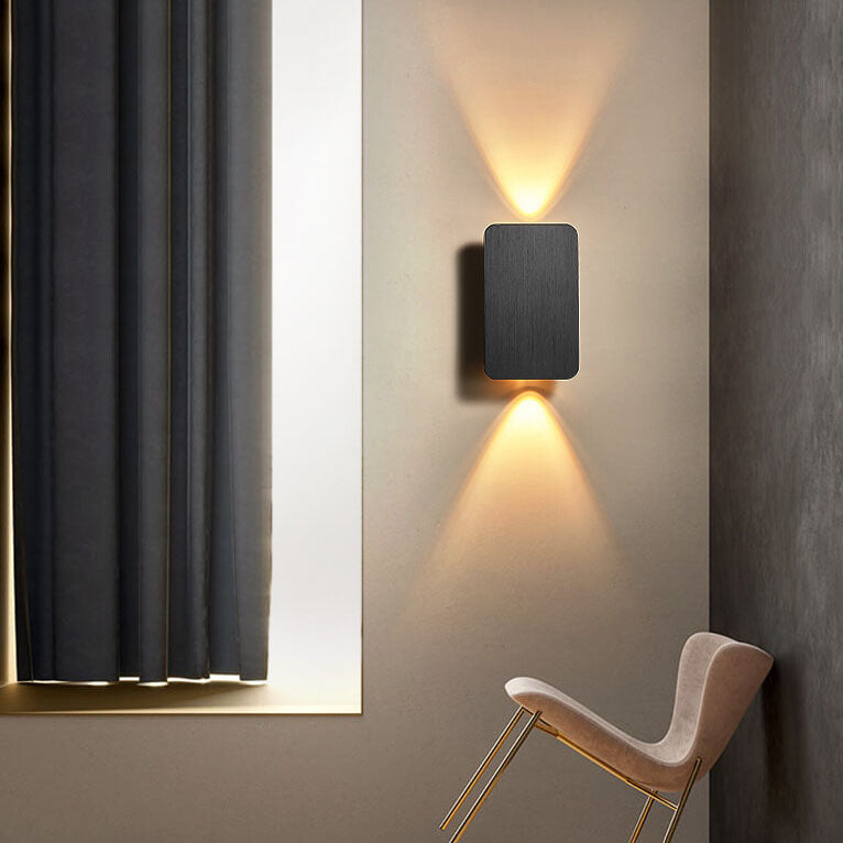 Nordic Aluminum 2-Light LED Wall Sconce