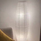 Nordic Minimalist 2-Light Rice Paper Floor Lamp