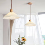 Nordic Minimalist 1-Light Pleated Pendant Lamp