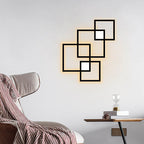 Modern Square LED Iron Wall Sconce Lamp