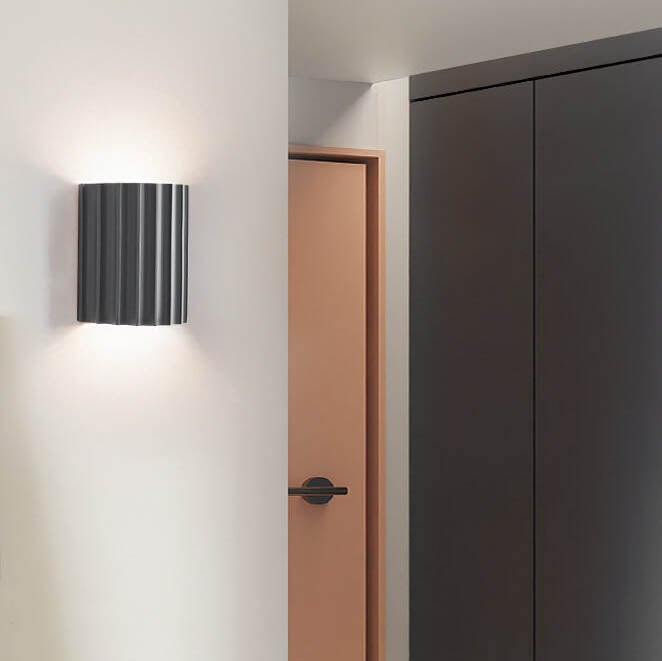 Striped Macaron Resin Wall Sconce
