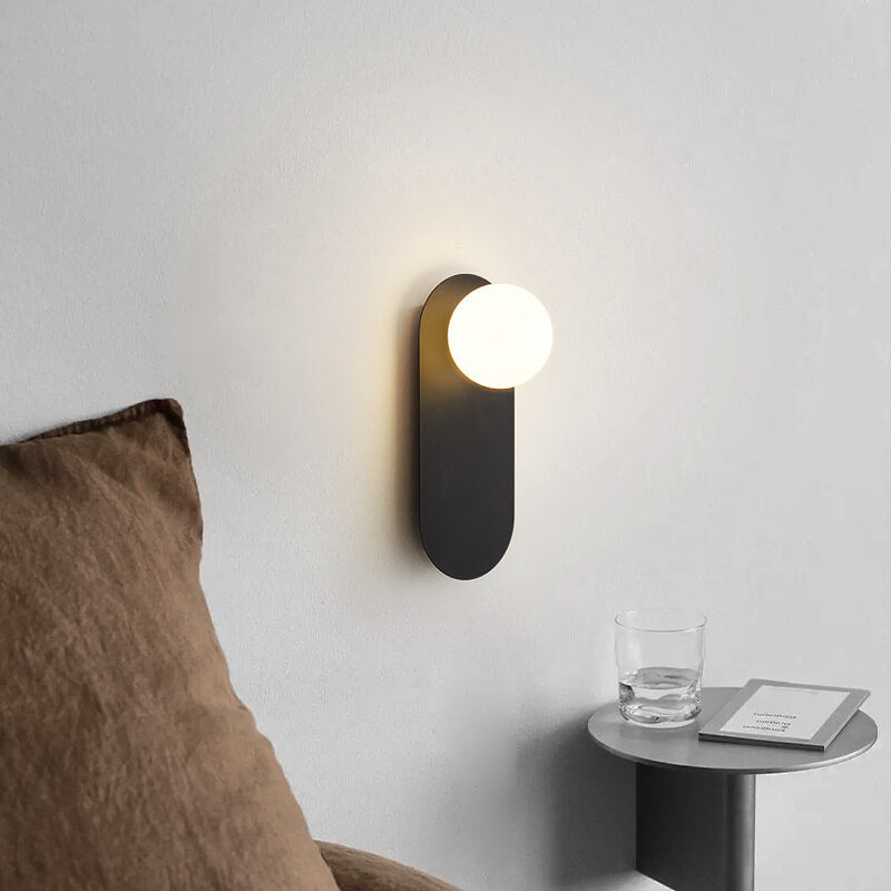 Nordic Minimalist Glass Wall Sconce