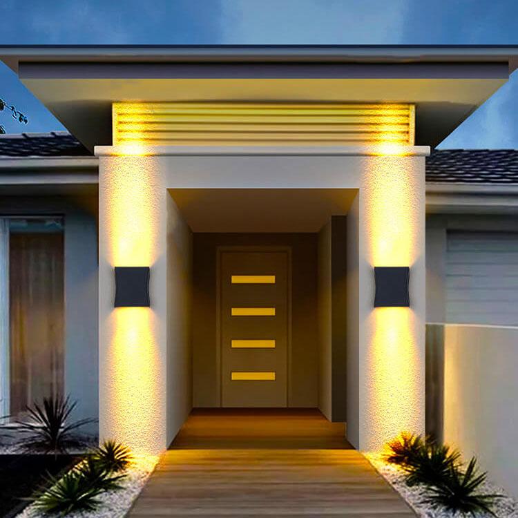 Premium Square Aluminum LED Outdoor Wall Light