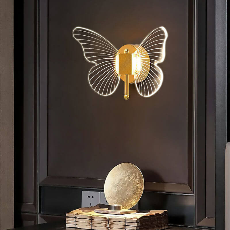 Nordic Butterfly Acrylic LED Sconce