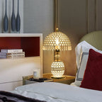 Elegant Crystal Dome Table Lamp - 1-Light Design
