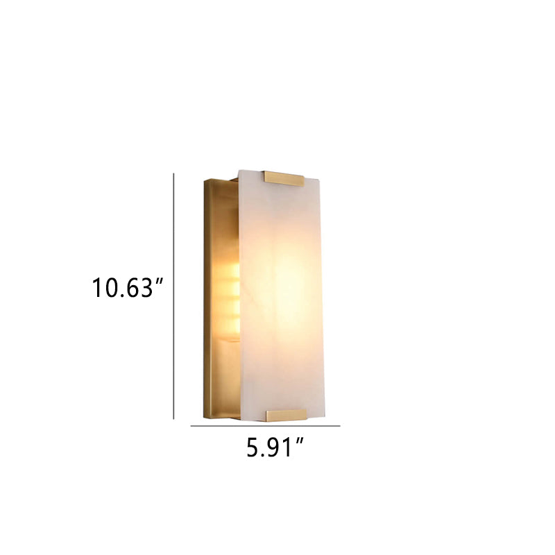 Luxury Copper Marble 3-Light Wall Sconce - Nordic Design