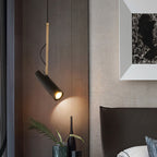 Premium Gold LED Spotlight Pendant Light - Modern Minimalist Design