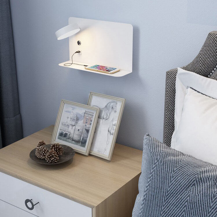 Square LED USB Rechargeable Wall Sconce