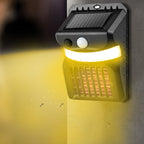 Premium Solar-Powered Mosquito Repellent Wall Sconce with Smart Sensor for Outdoor Use