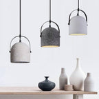 Nordic Cement Cylinder Pendant Light