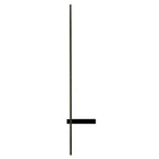 Modern Waterproof Black Linear LED Wall Light