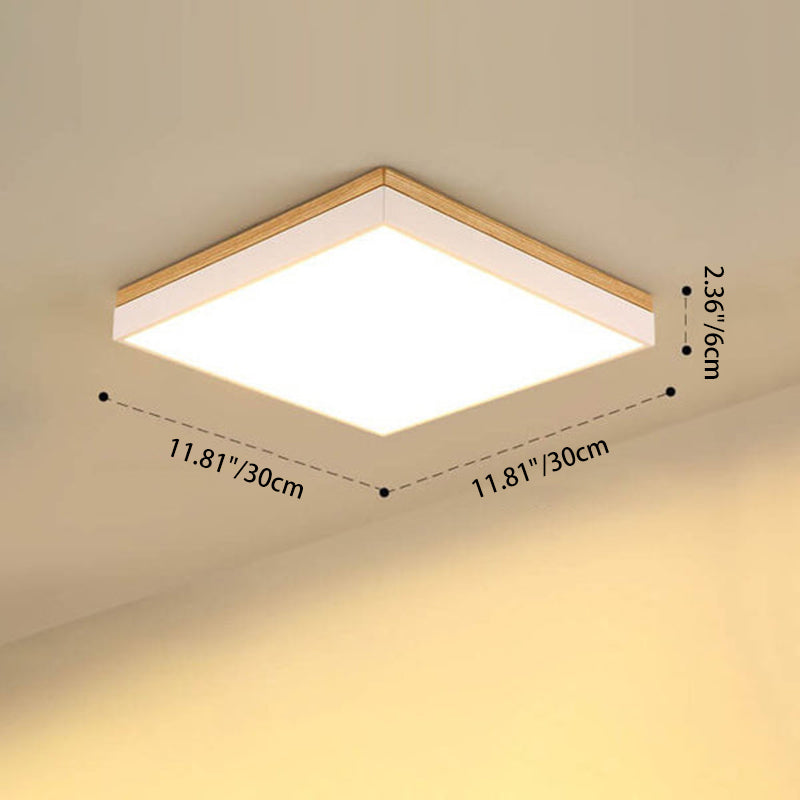Premium Minimalist LED Flush Mount Ceiling Light