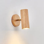 Japanese Minimalist Solid Wood Flush Mount Ceiling Light - Available in 1, 3, or 4 Lights