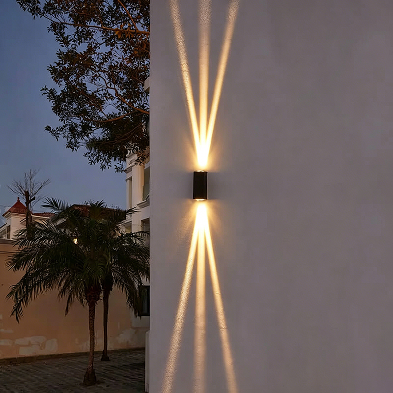 Rectangular LED Outdoor Wall Light