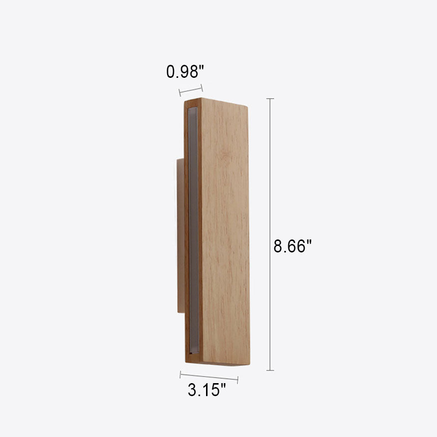 Japanese Rotatable LED Wall Sconce