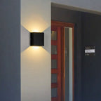 Square LED Motion Sensor Wall Sconce