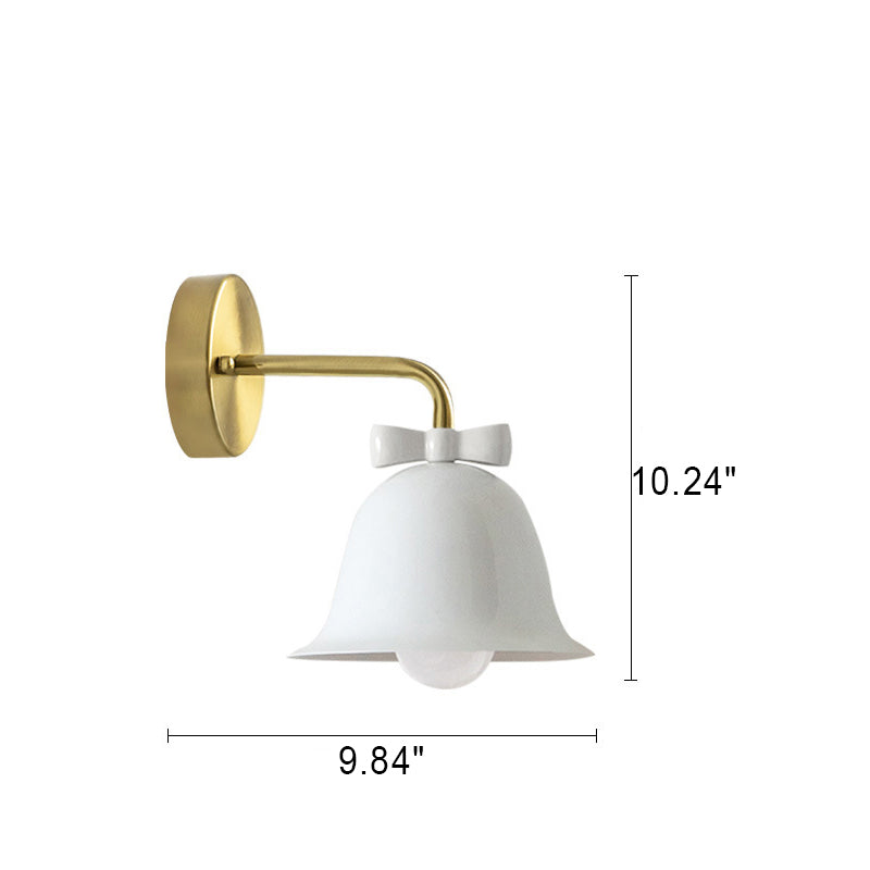 French Bell Butterfly Wall Sconce