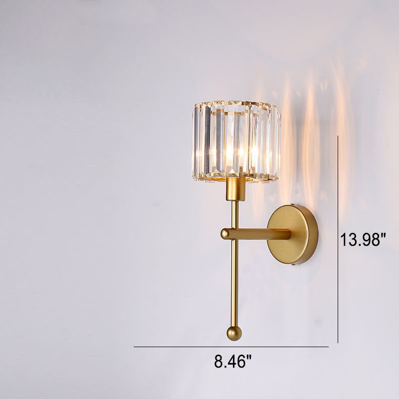 Crystal Bird Wall Sconce