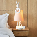 Premium Nordic Rabbit Resin Table Lamp - 1 Light