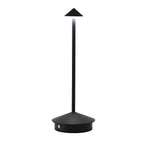 11.41-Inch Cordless Mushroom Table Lamp - Stylish Home Decor Accent