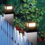 Premium Solar Square Pillar Head Light
