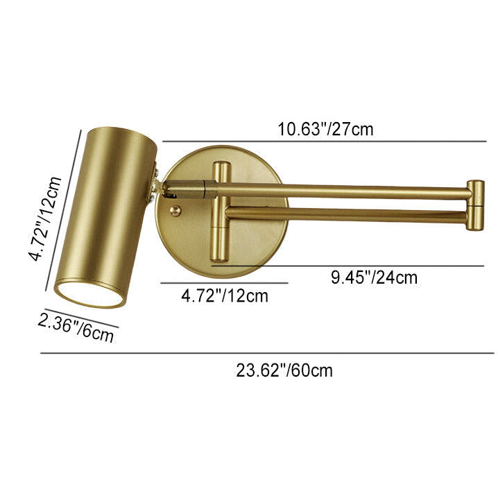 Nordic Telescopic Folding 1-Light Wall Sconce