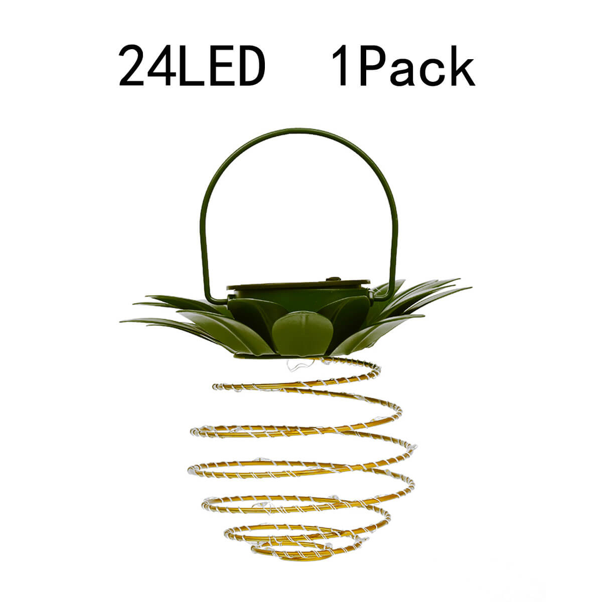 Solar Pineapple Lantern
