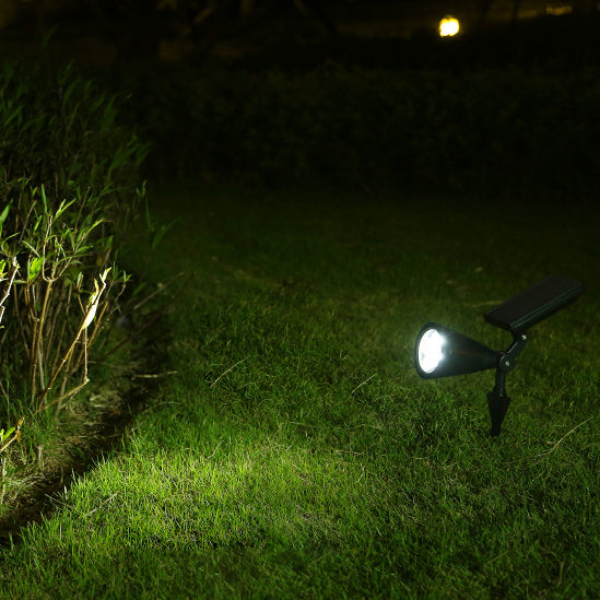 Premium Solar Waterproof LED Conical Spotlight for Outdoor Use