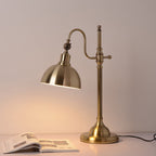 Retro Gold Iron Long Arm LED Table Lamp