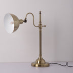 Retro Gold Iron Long Arm LED Table Lamp