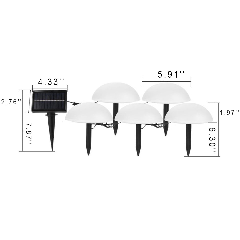 Premium Solar LED Half Ball Garden Light