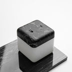 USB Rechargeable LED Magic Cube Turn Timer Night Light Table Lamp