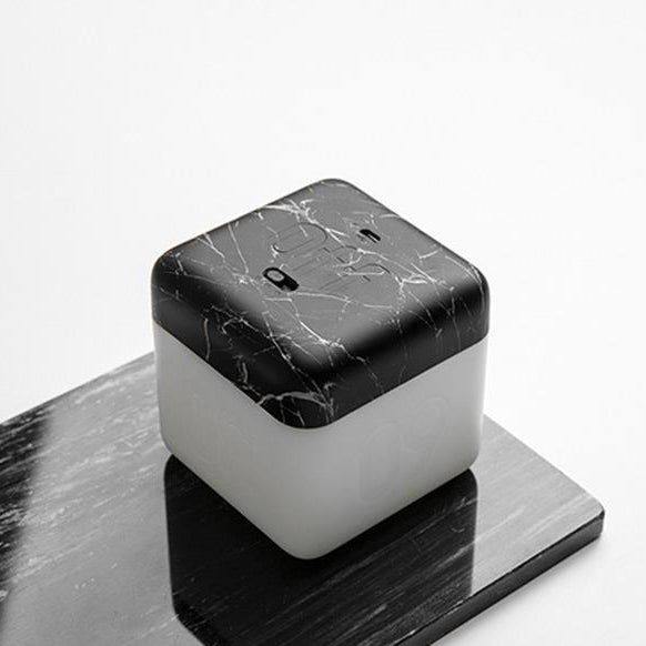 USB Rechargeable LED Magic Cube Turn Timer Night Light Table Lamp