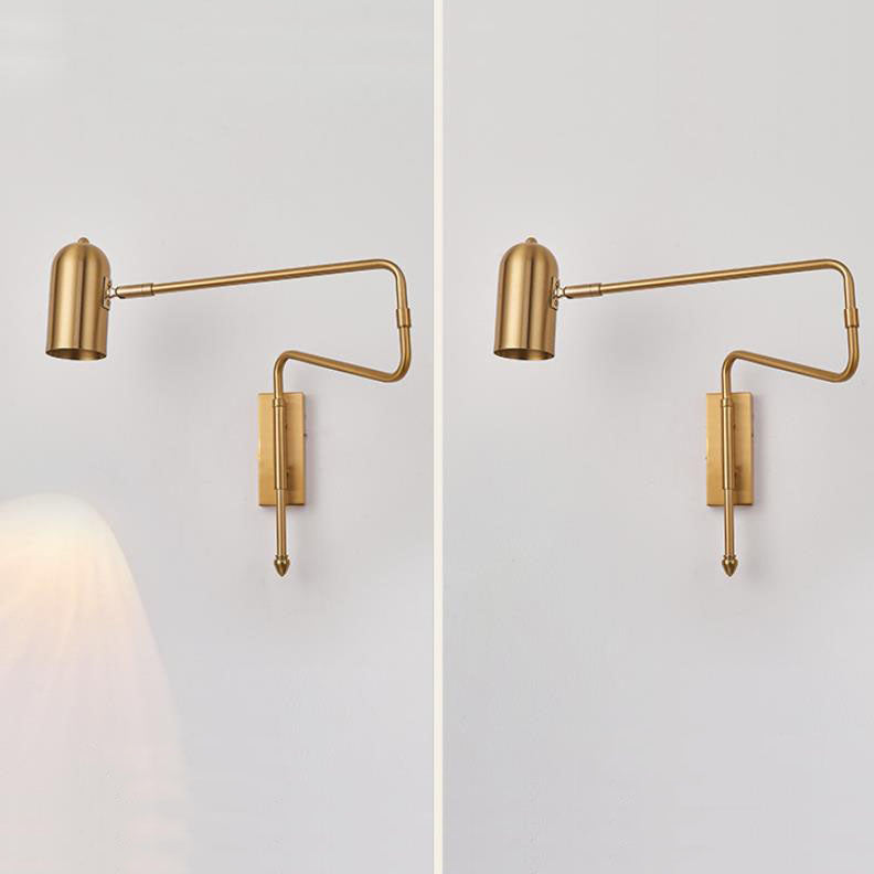 Nordic Iron Long Arm Wall Sconce