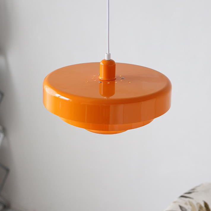Multi-Layered Round Metal Pendant Light