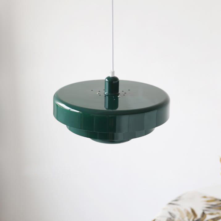Multi-Layered Round Metal Pendant Light