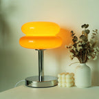 Contemporary Glass 1-Light Table Lamp