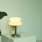 Contemporary Glass 1-Light Table Lamp