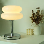 Contemporary Glass 1-Light Table Lamp