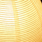 Nordic Minimalist Xuan Paper Lantern Table Lamp - 1 Light