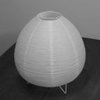 Nordic Minimalist Xuan Paper Lantern Table Lamp - 1 Light